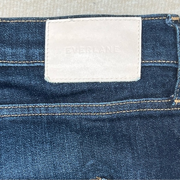 Everlane mid rise skinny jeans dark wash denim womens Sz.33 - Picture 5 of 6